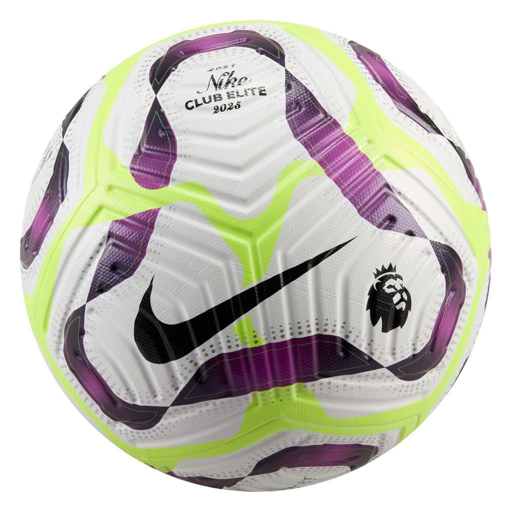 Nike Premier League Club Elite Ball 24 25 White Bold Berry Soccer Wearhouse
