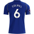 Nike Mens Chelsea FC Levi Colwill Home Jersey w/ EPL + No Room For Racism + Club World Cup Champion Patches 26/27 (Bright Royal/Gold)
