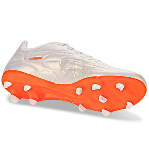 adidas Copa Pure.3 Firm Ground Soccer Cleats (Off White/Team Solar Orange)