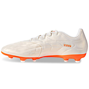 adidas Copa Pure.3 Firm Ground Soccer Cleats (Off White/Team Solar Orange)