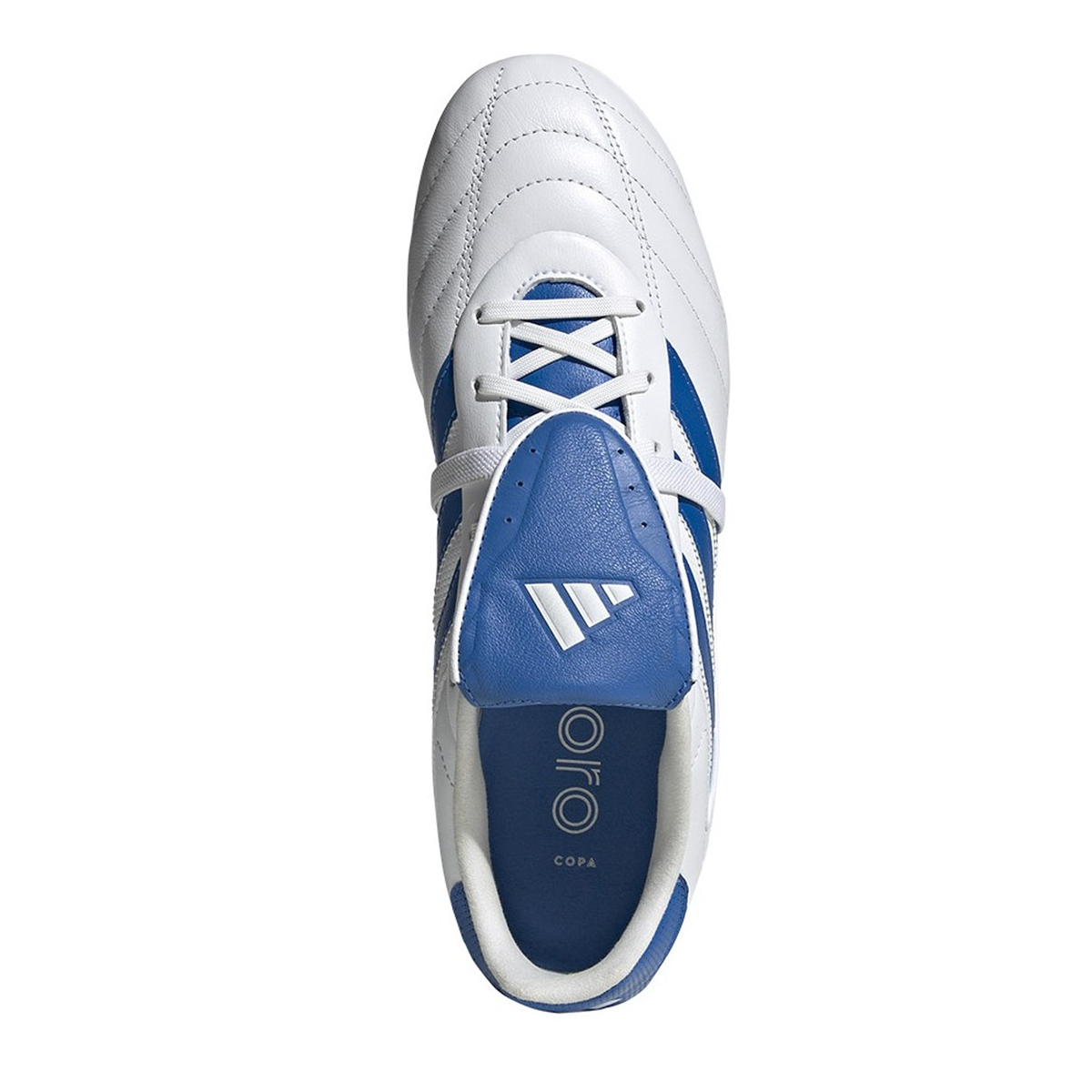 adidas Copa Gloro II FG Soccer Cleats (White/Royal Blue)