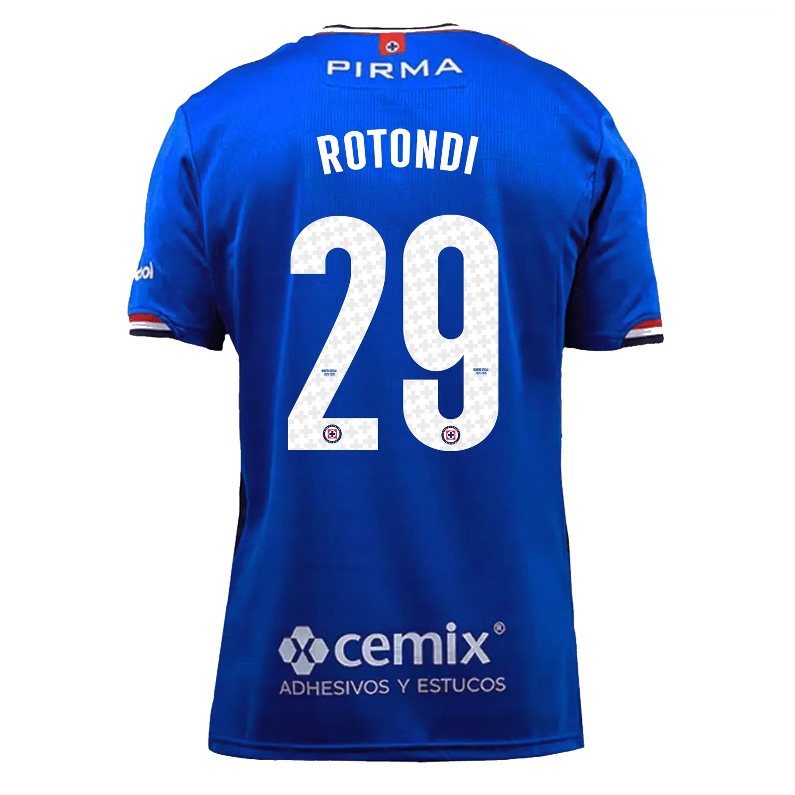 Pirma Men's Carlos Rodolfo Rotondi Cruz Azul Home Jersey 25/26 (Blue)