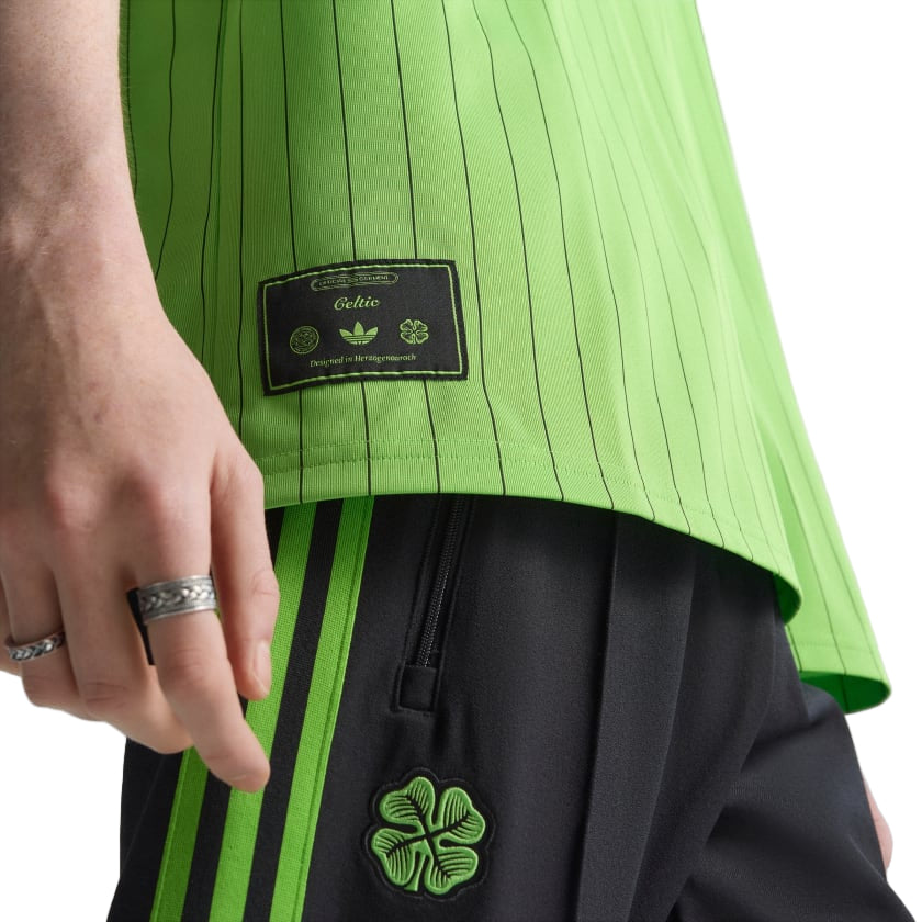 adidas Men's Celtic FC Terrace 25/26 Icon Jersey (Green)