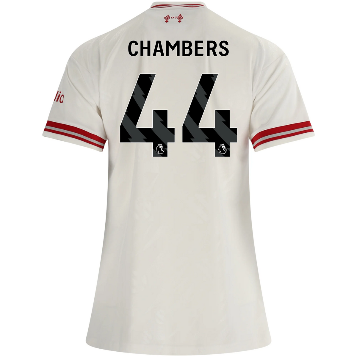 adidas Women’s Liverpool Luke Chambers Away Jersey 26/27 (White/Red)