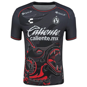 Charly Efrain Alvarez Xolos de Tijuana Third Jersey 24/25 (Black/Red)