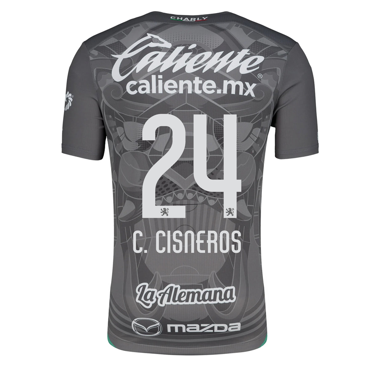 Charly Carlos Cisneros Leon Third Jersey 24/25 (Grey/Green)