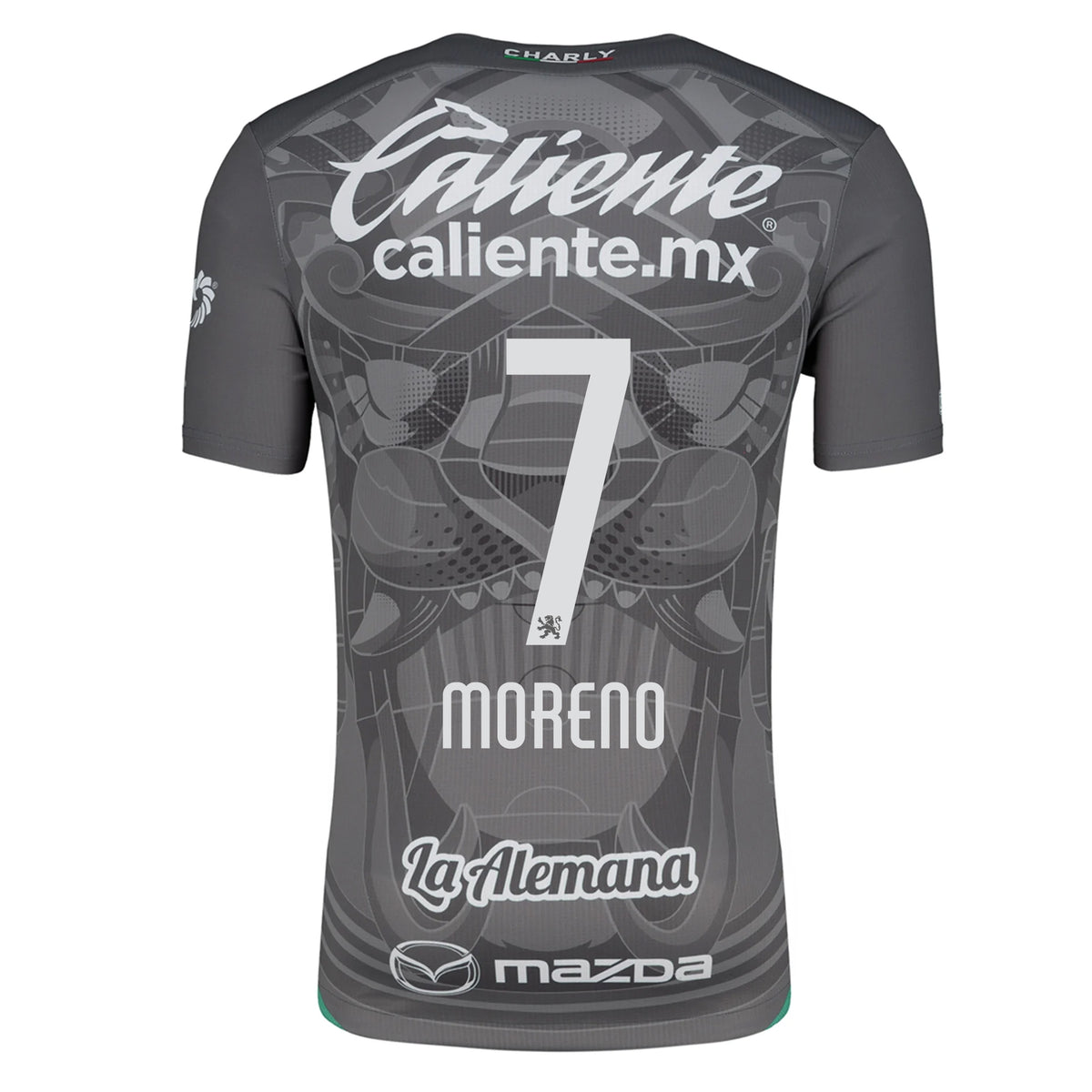 Charly Ivan Moreno Leon Third Jersey 24/25 (Grey/Green)