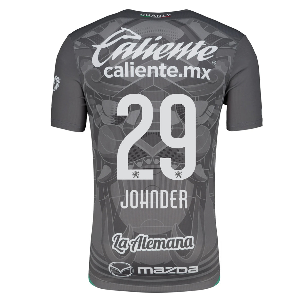 Charly Jhonder Cadiz Leon Third Jersey 24/25 (Grey/Green)