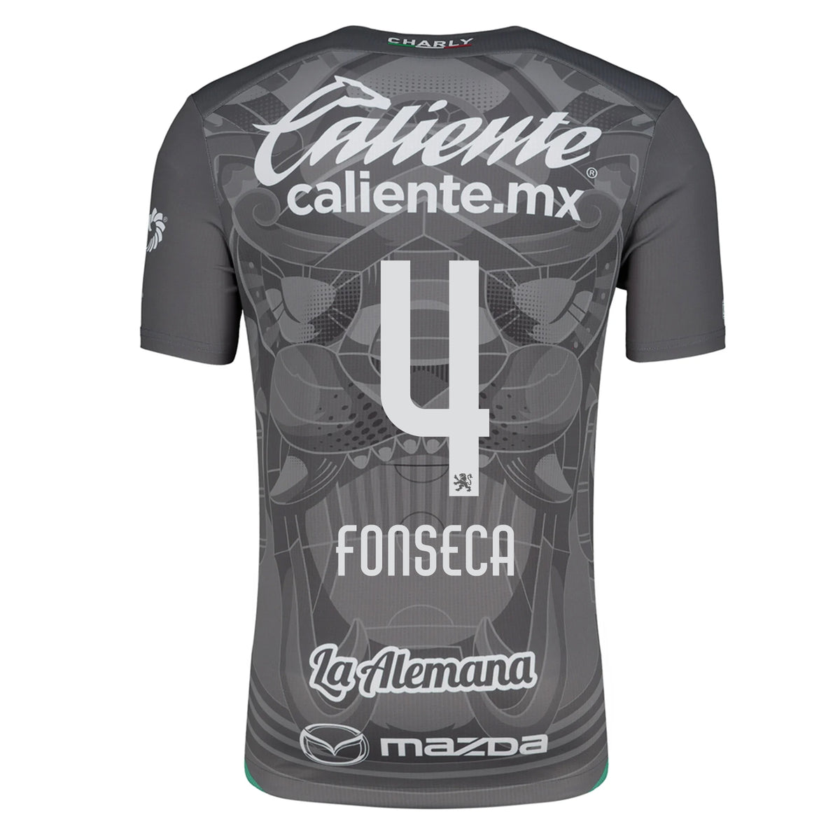 Charly Nicolas Fonseca Leon Third Jersey 24/25 (Grey/Green)