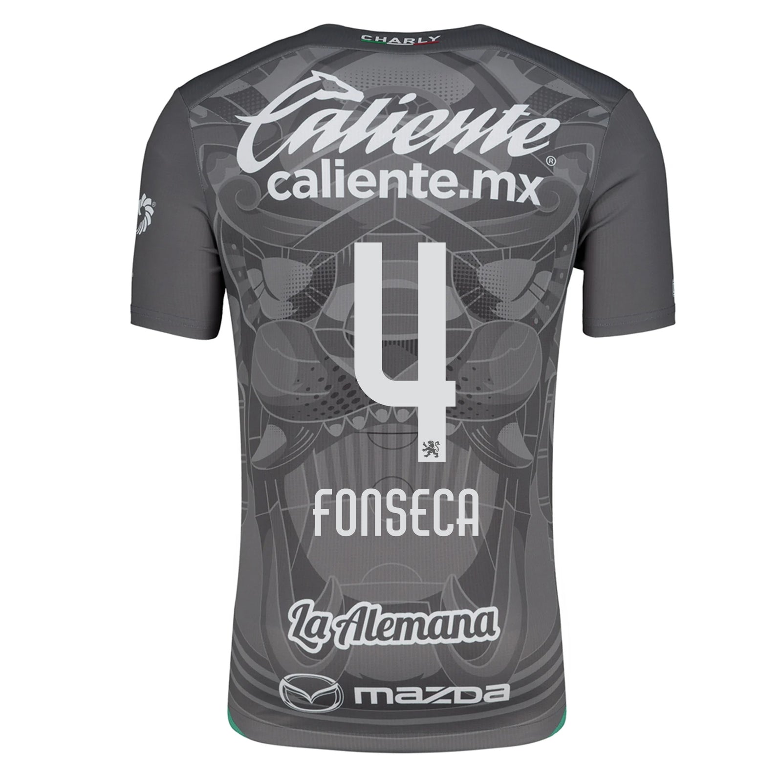 Charly Nicolas Fonseca Leon Third Jersey 24/25 (Grey/Green)