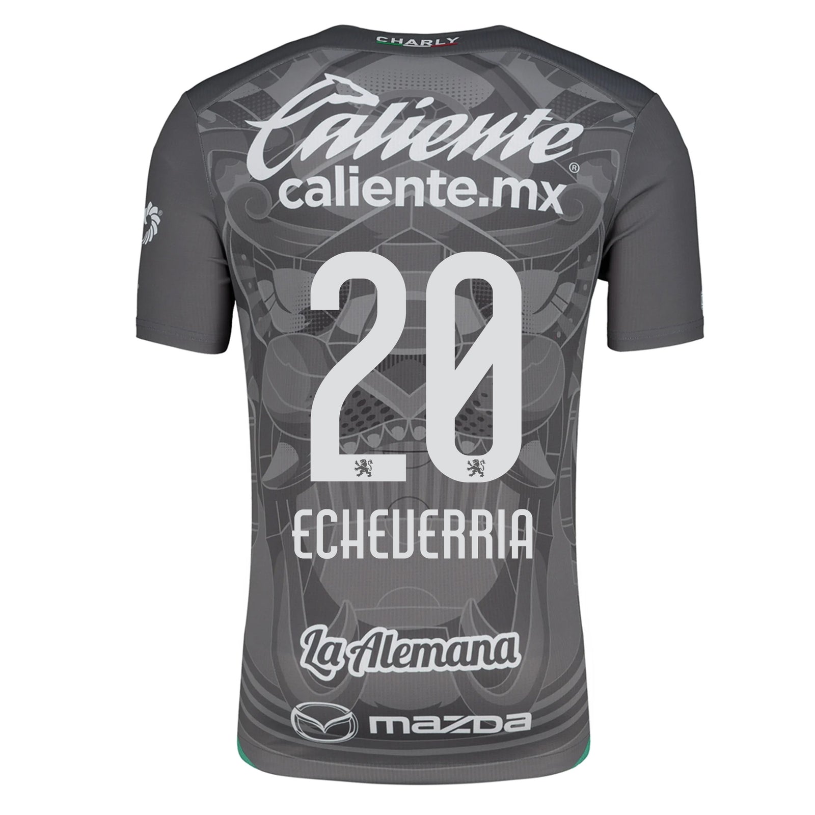 Charly Rodrigo Echeverria Leon Third Jersey 24/25 (Grey/Green)