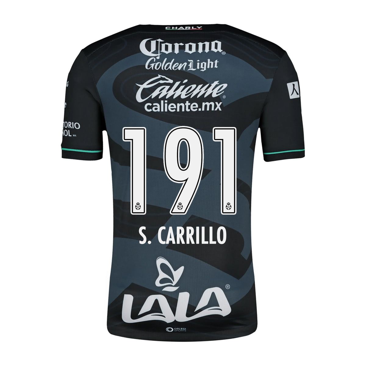 Charly Stephano Carrillo Santos Third Jersey 24/25 (Black/Grey)