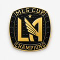 LAFC MLS Cup Champions Enamel Pin