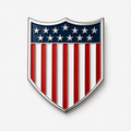 United States Centenial Enamel Pin