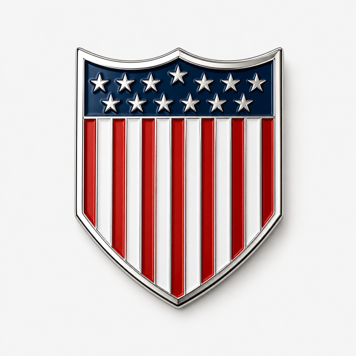 United States Centenial Enamel Pin