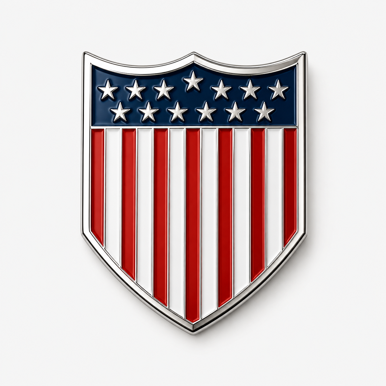 United States Centenial Enamel Pin
