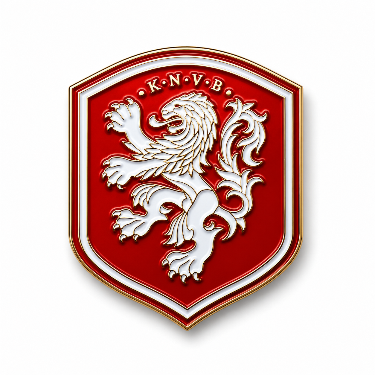 Netherlands KNVB National Team Logo Enamel Pin
