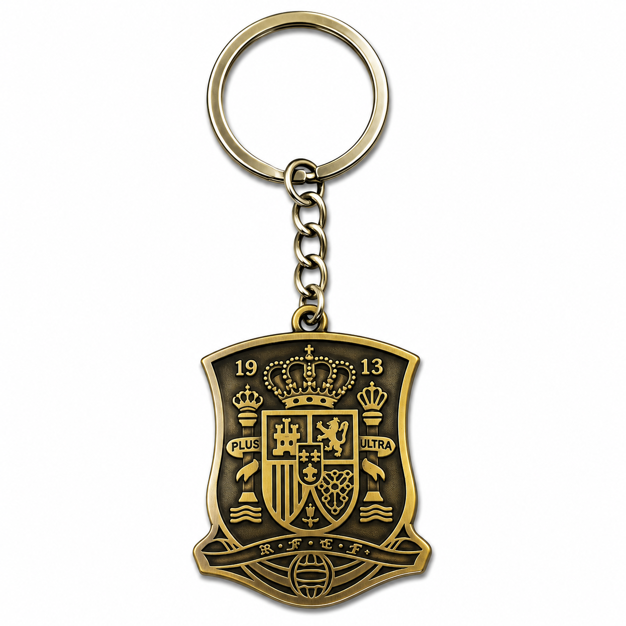 Spain National Team Metal Keychain