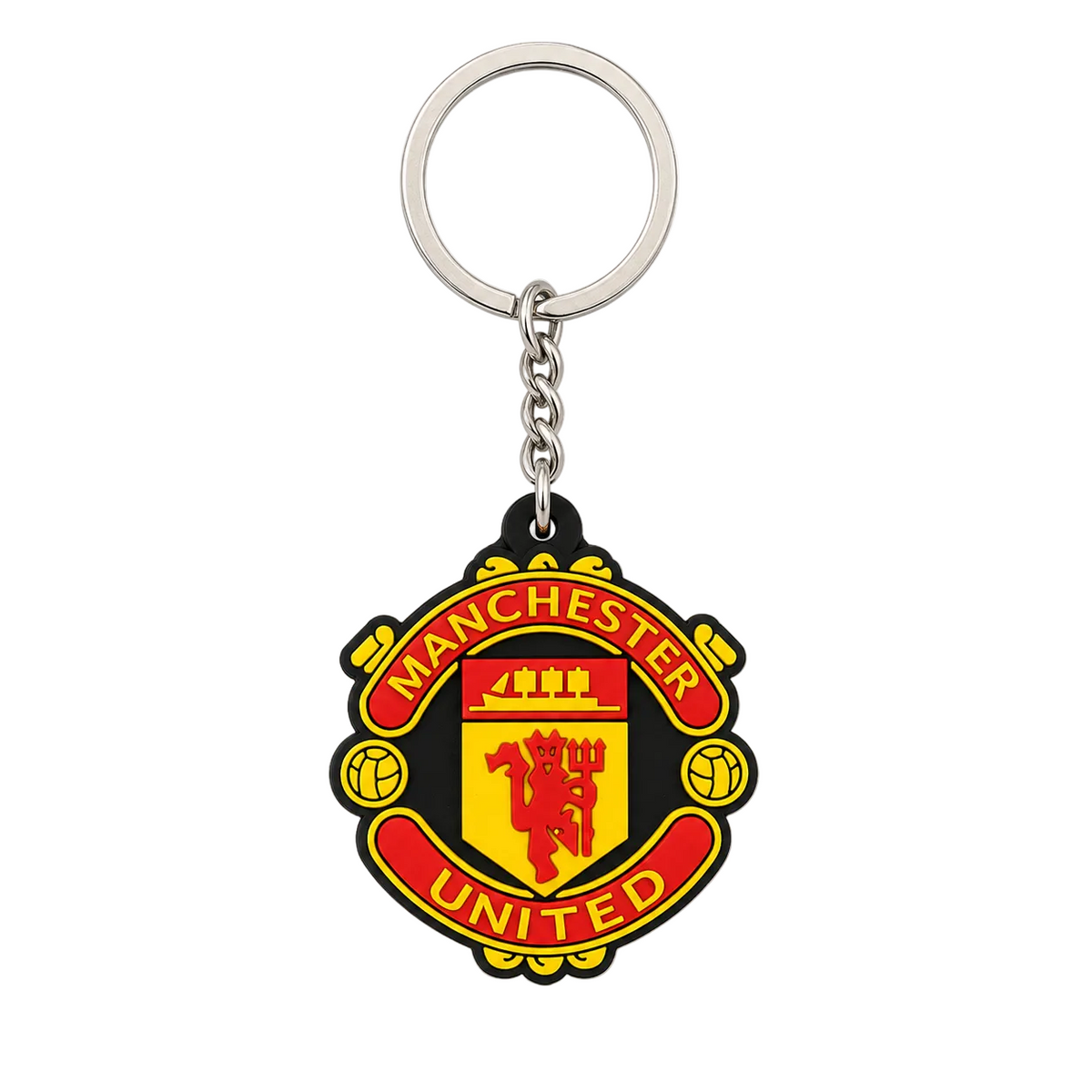 Manchester United Rubber Keychain
