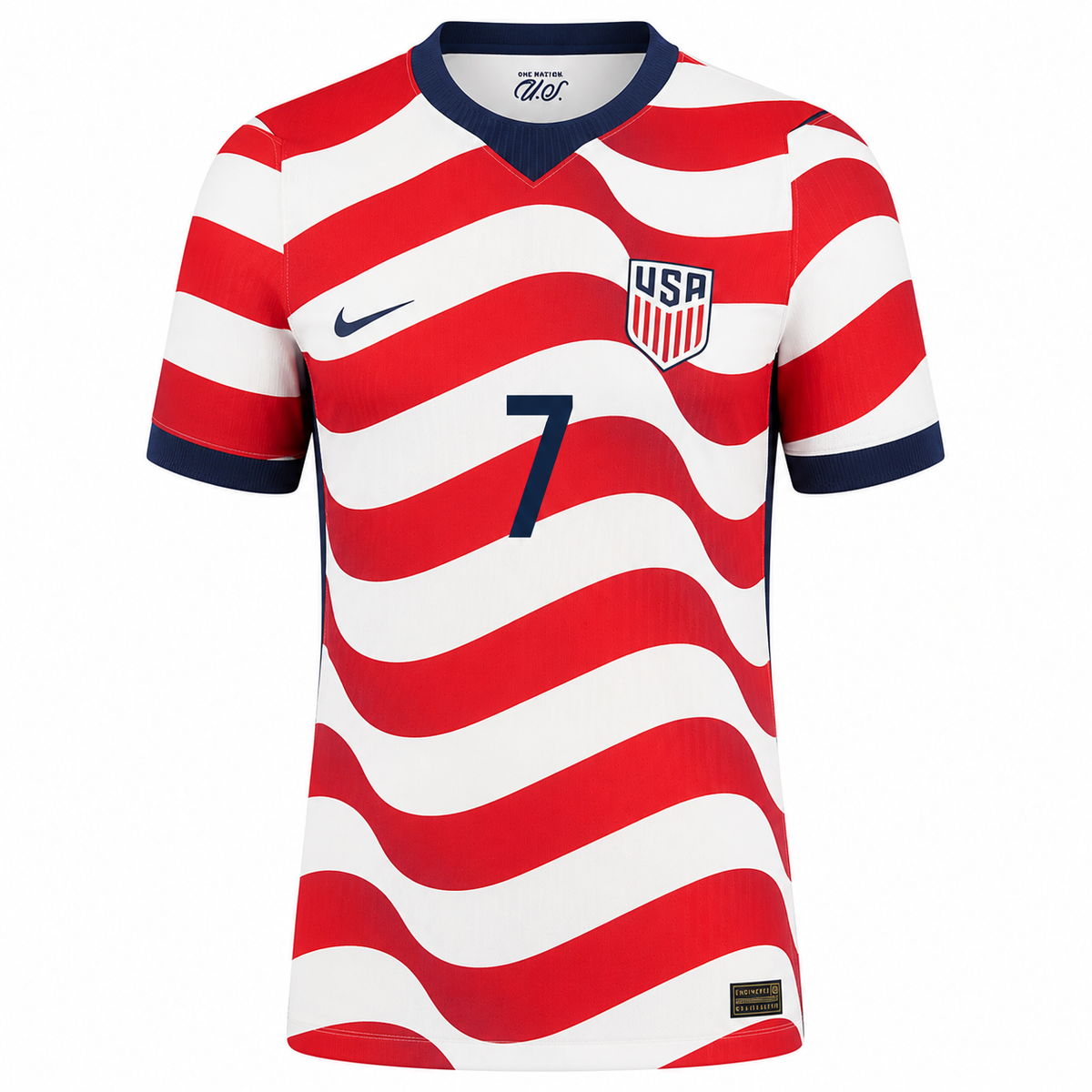 Nike Women’s United States Gio Reyna Match Authentic Home Jersey 2026 (Sail/Midnight Navy)