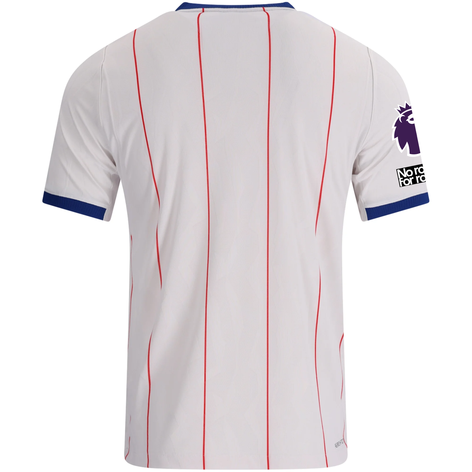 Nike Mens Chelsea Match Authentic Third Jersey w/ Club World Cup + EPL + No Room For Racism Patches 26/27 (White/Rush Blue/Red)