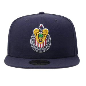 New Era Chivas 9FIFTY Snapback Adjustable Hat (Navy Blue)