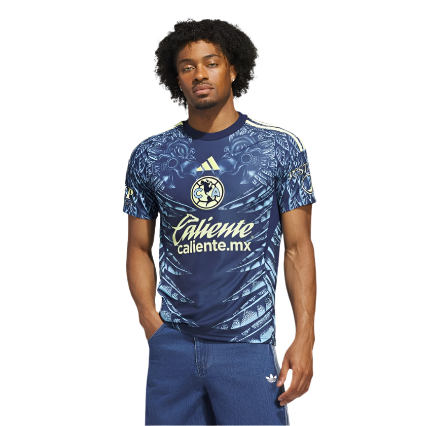 adidas Men's Club América Away Jersey 25/26 (Blue)