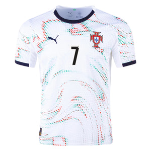 Puma Portugal Cristiano Ronaldo Away Jersey 25/26 (Puma White/Puma Black)