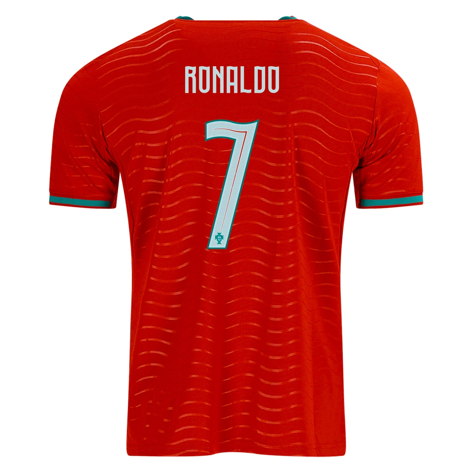 PUMA Portugal Cristiano Ronaldo Home World Cup 2026 Soccer Jersey (Club Red/Green Lagoon)