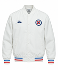 Pirma Men's Cruz Azul 26/27 Bomber Jacket (White/Blue)