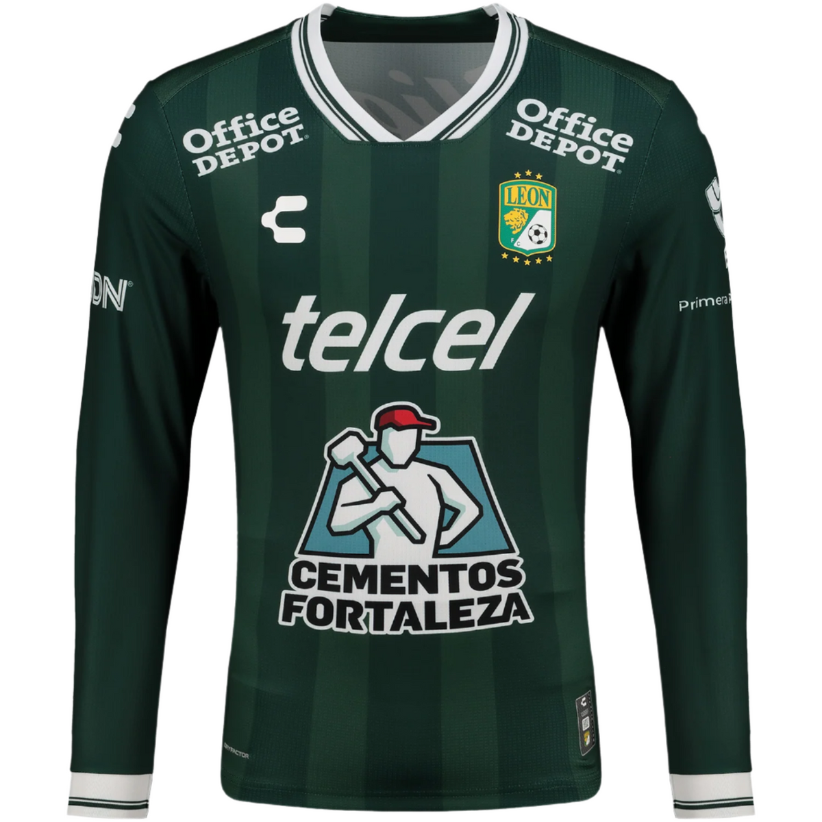 Charly León 25/26 Long Sleeve Home Jersey (Dark Green)