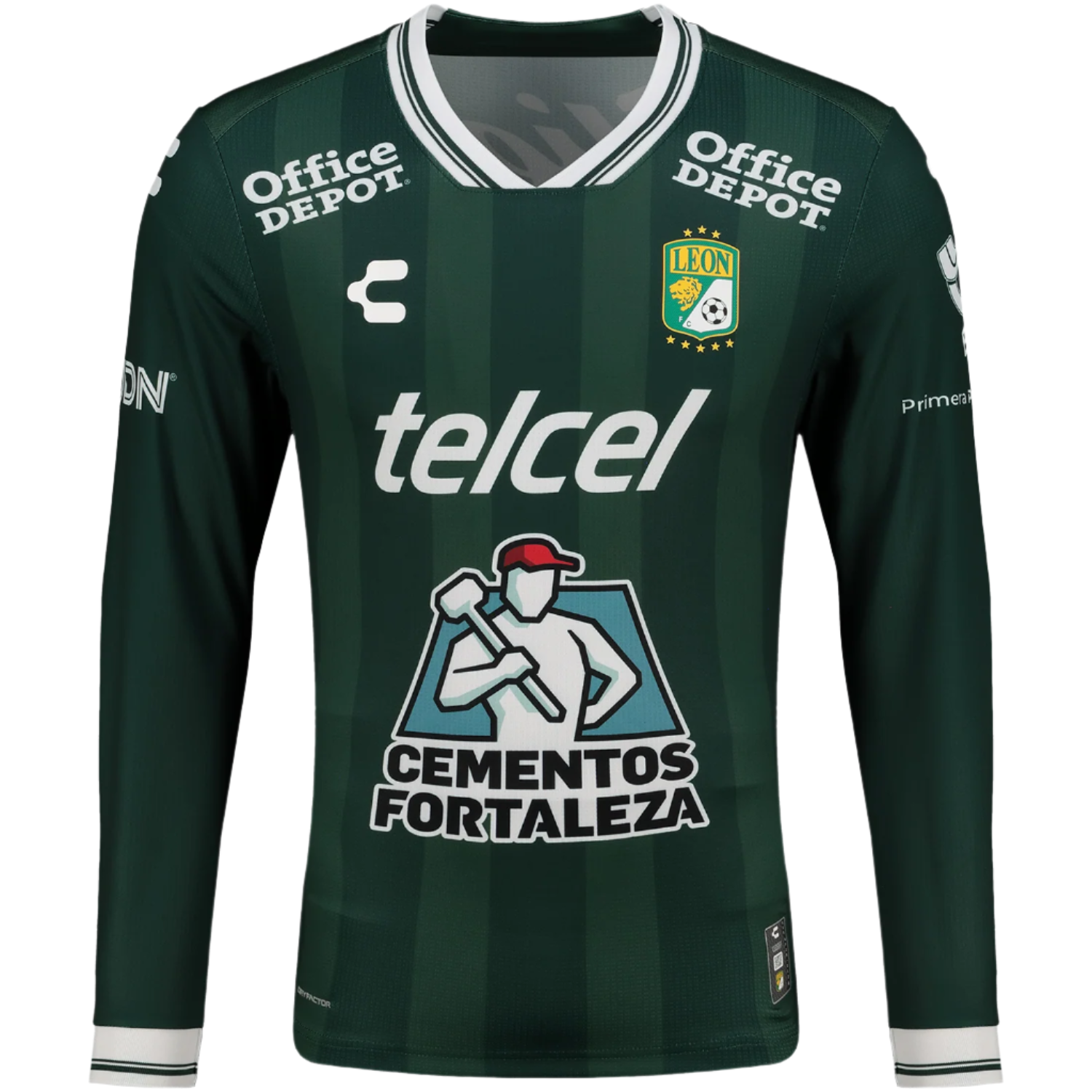 Charly León 25/26 Long Sleeve Home Jersey (Dark Green)