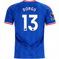 adidas Mens Manchester United Patrick Chinazaekpere Dorgu Away Jersey w/ EPL + No Room For Racism Patches 26/27 (Blue)