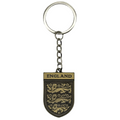 England National Team Metal Keychain