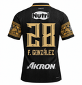 Nike Men's Chivas Guadalajara Fernando González Match Authentic Third Jersey 26/27 (Black/Truly Gold)