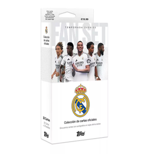 Topps Real Madrid Fan Set Trading Card Box 24/25 (28 Cards)