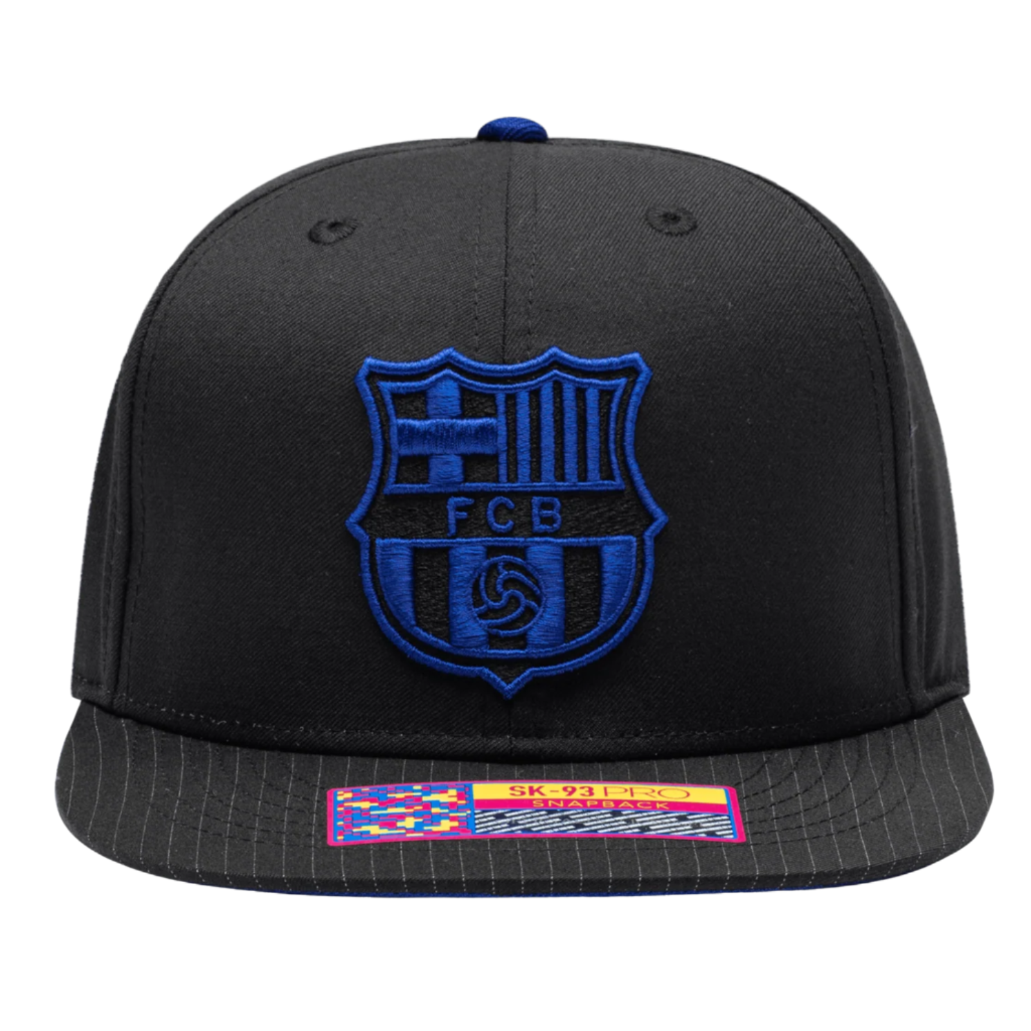 Fan Ink Barcelona Graduate Snapback Hat (Black)