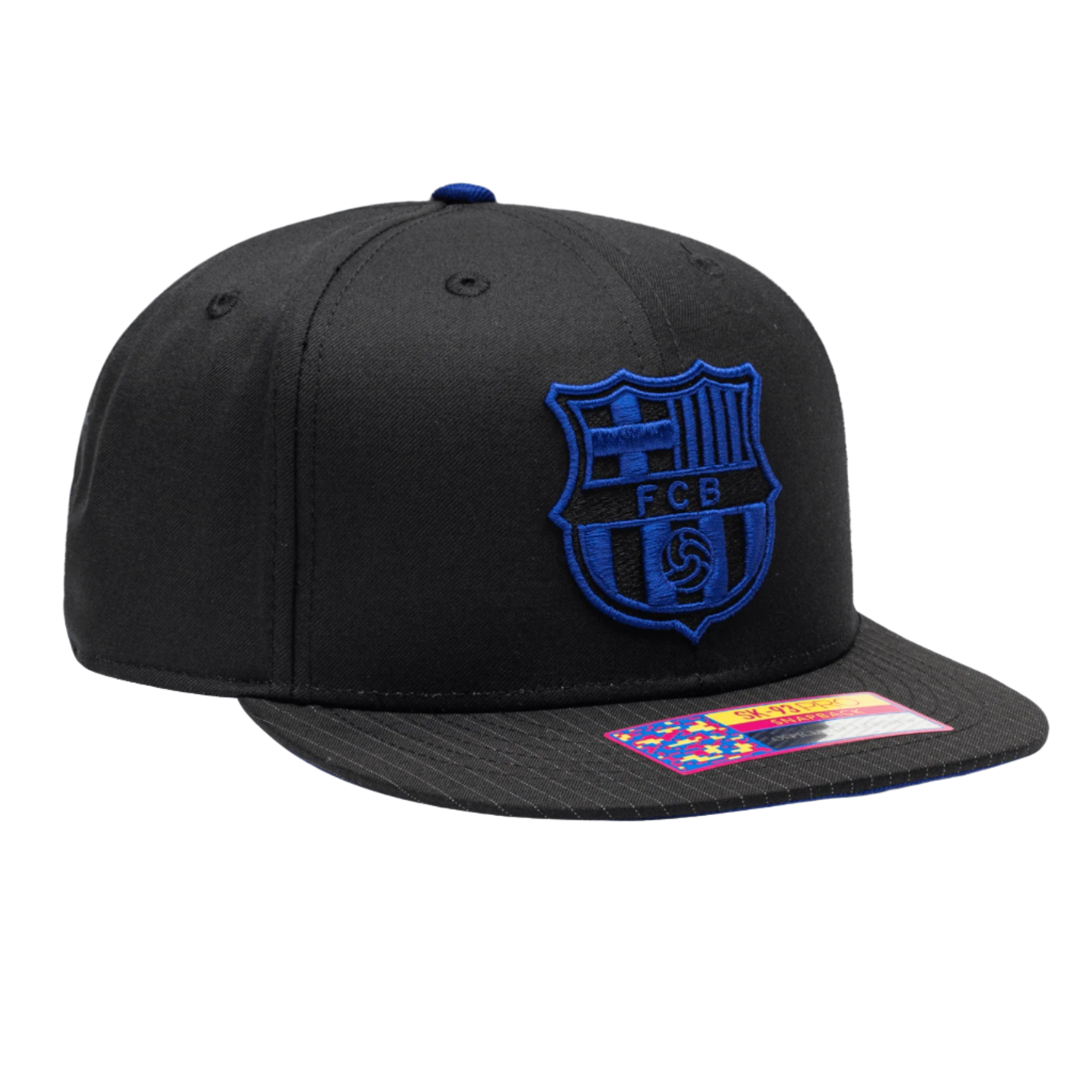 Fan Ink Barcelona Graduate Snapback Hat (Black)
