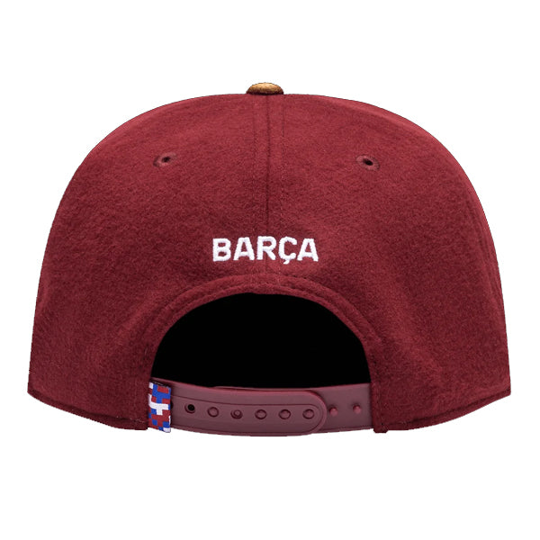 Fan Ink Barcelona Lafayette Snapback Hat (Burgundy)