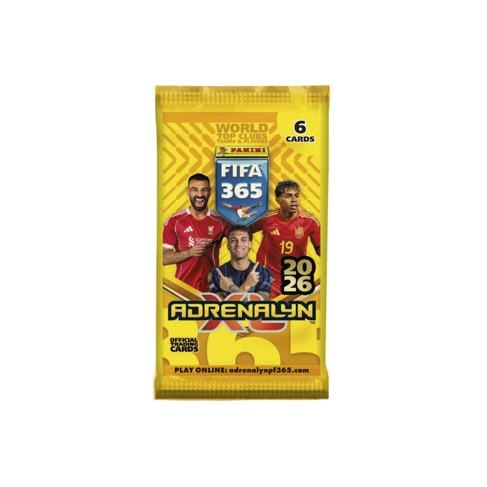 Panini FIFA 365 Adrenalyn XL Trading Cards Single Pack 25/26 (6 Cards)