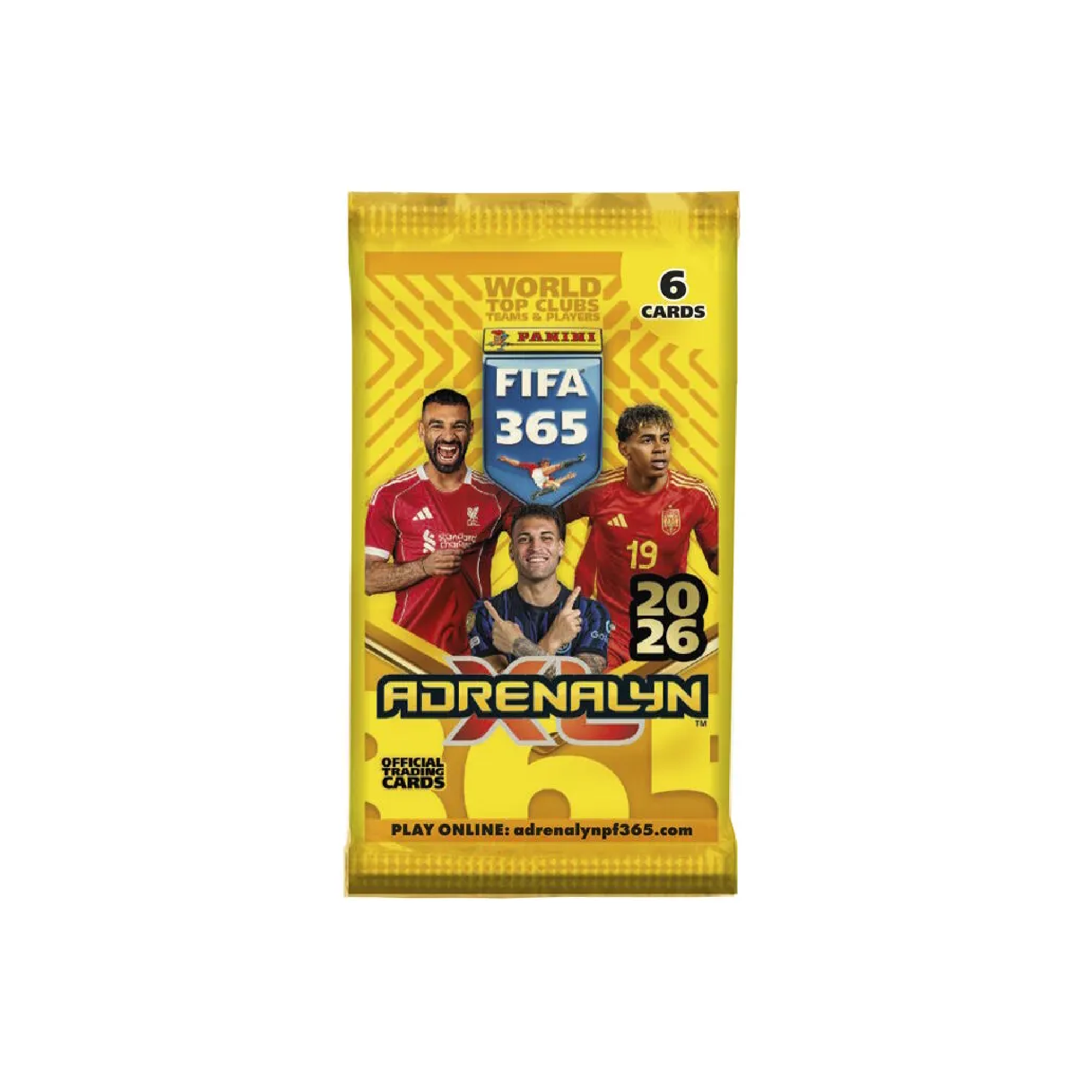 Panini FIFA 365 Adrenalyn XL Trading Cards Single Pack 25/26 (6 Cards)