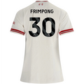 adidas Women’s Liverpool Jeremie Frimpong Away Jersey 26/27 (White/Red)