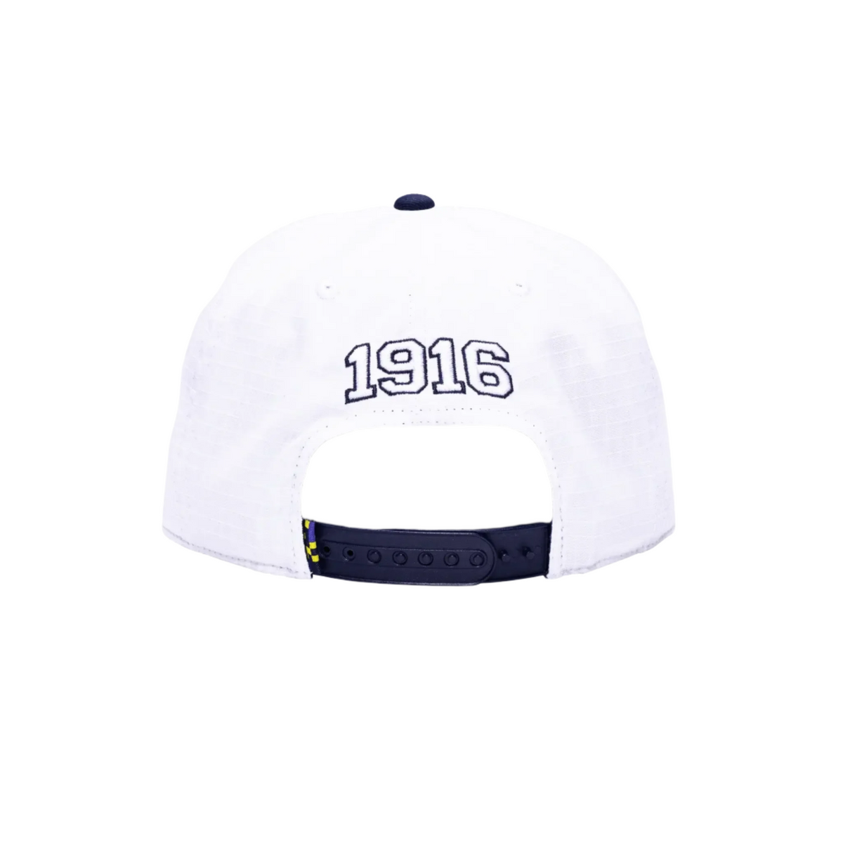 Fan Ink Club America Swingman Snapback Hat (White/Navy)