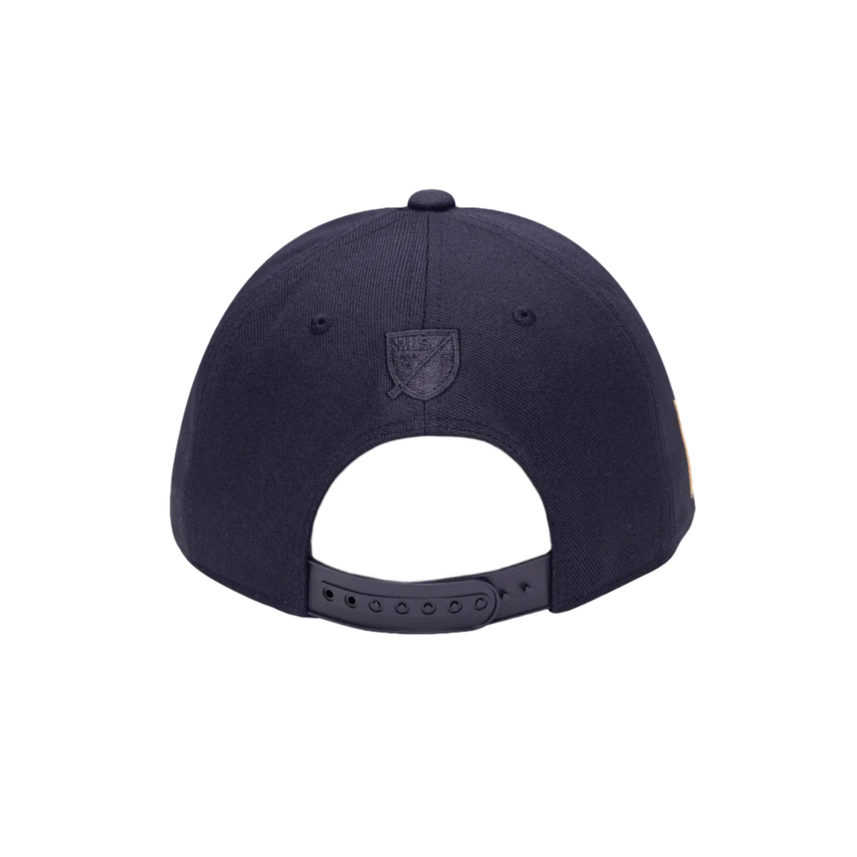 Fan Ink LAFC Lettering Snapback Adjustable Hat (Black/Gold)