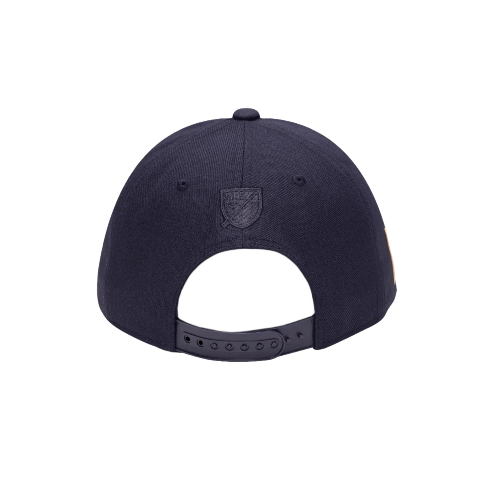 Fan Ink LAFC Lettering Snapback Adjustable Hat (Black/Gold)