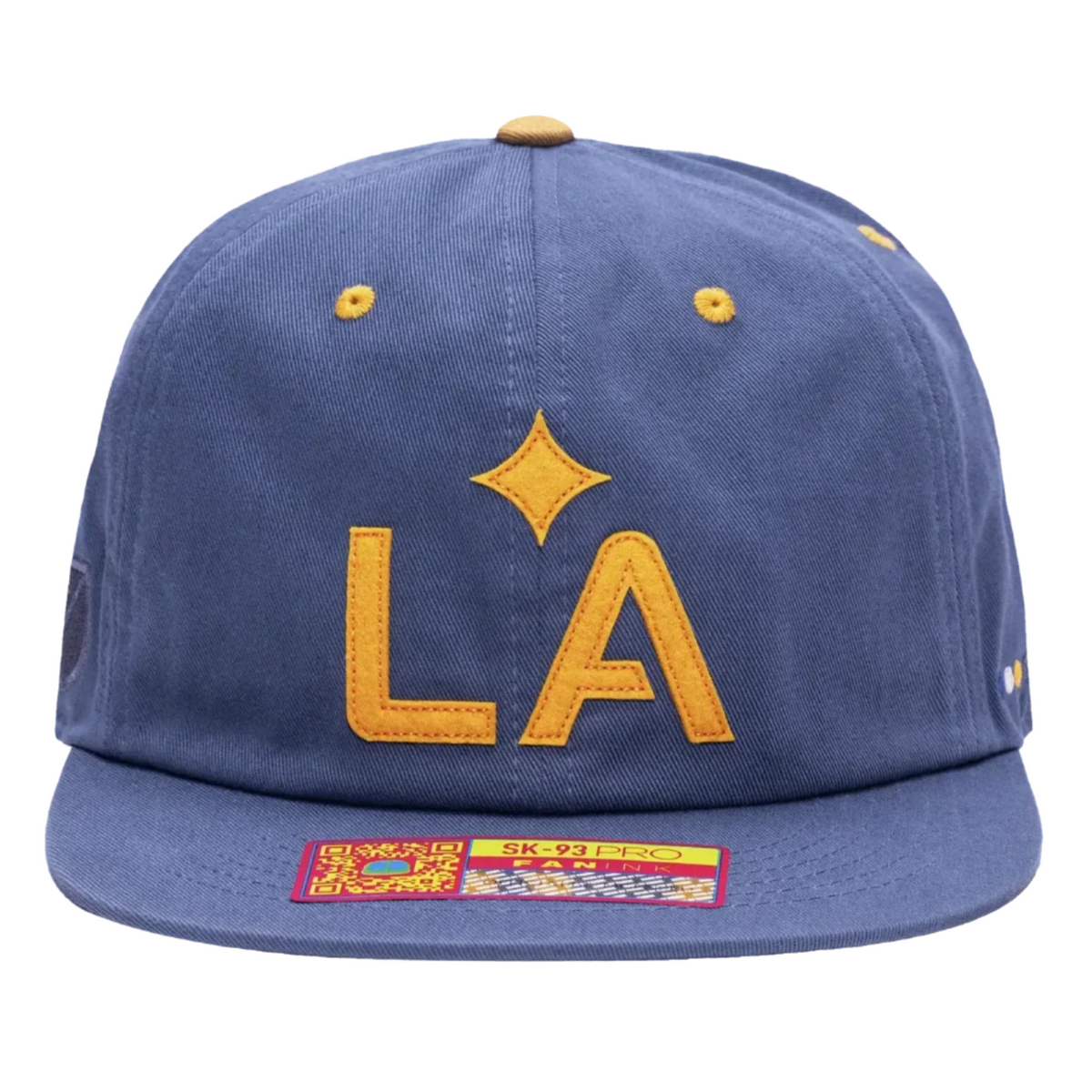Fan Ink LA Galaxy Bankroll Coral Snapback Hat (Dark Blue)
