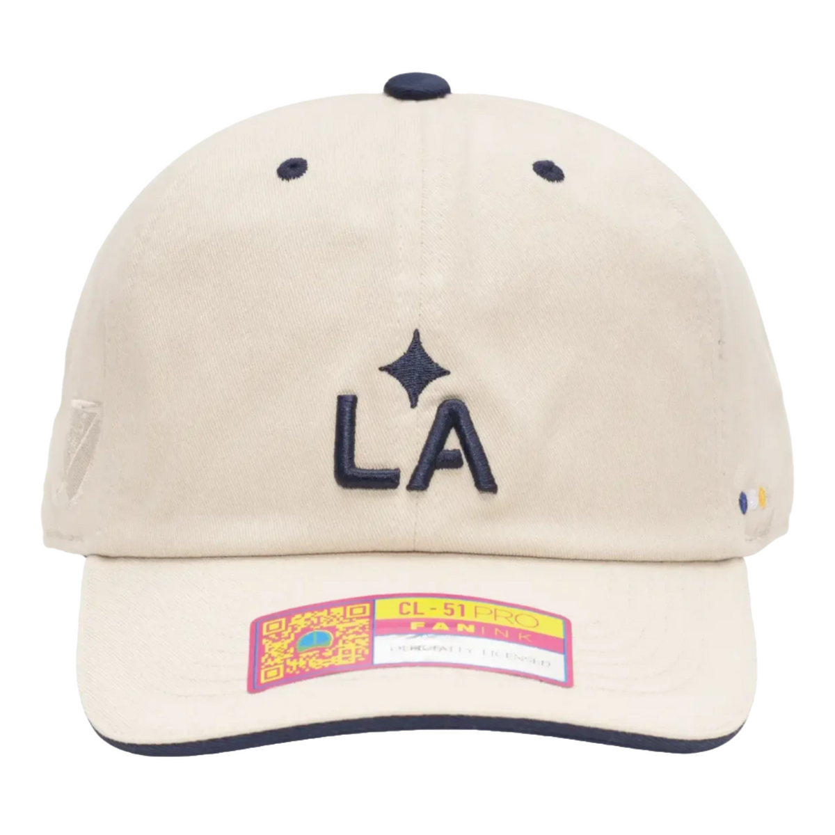 Fan Ink LA Galaxy Expedition Panama Classic Adjustable Hat (Tan)
