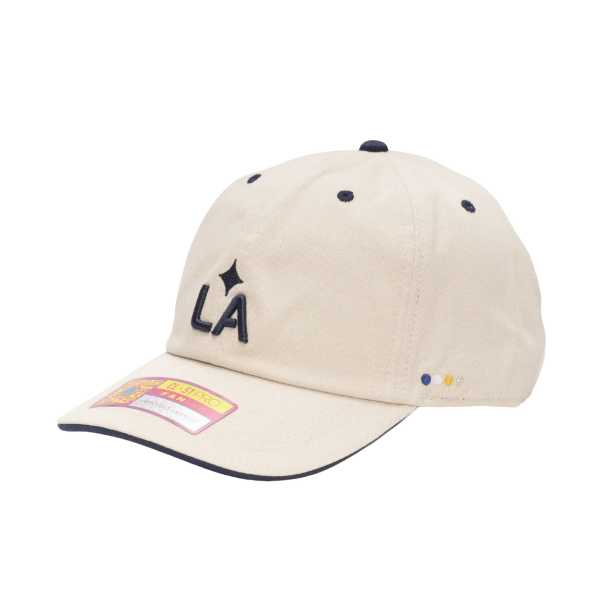 Fan Ink LA Galaxy Expedition Panama Classic Adjustable Hat (Tan)