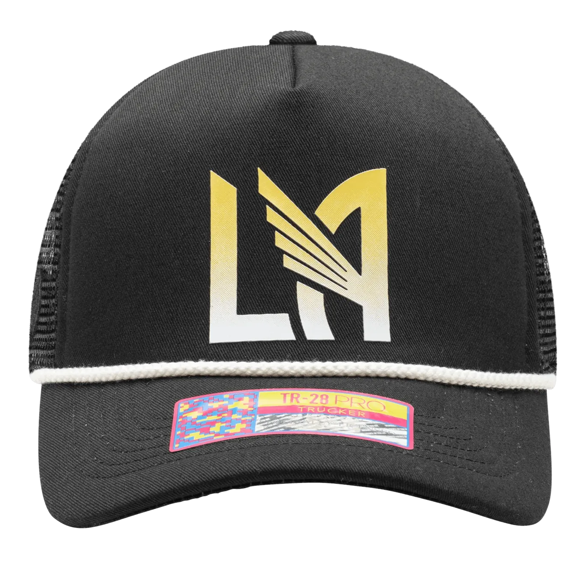 Fan Ink LAFC Atmosphere Trucker Hat (Black/Gold)
