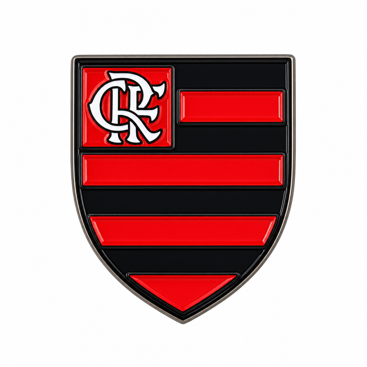 CR Flamengo Enamel Pin